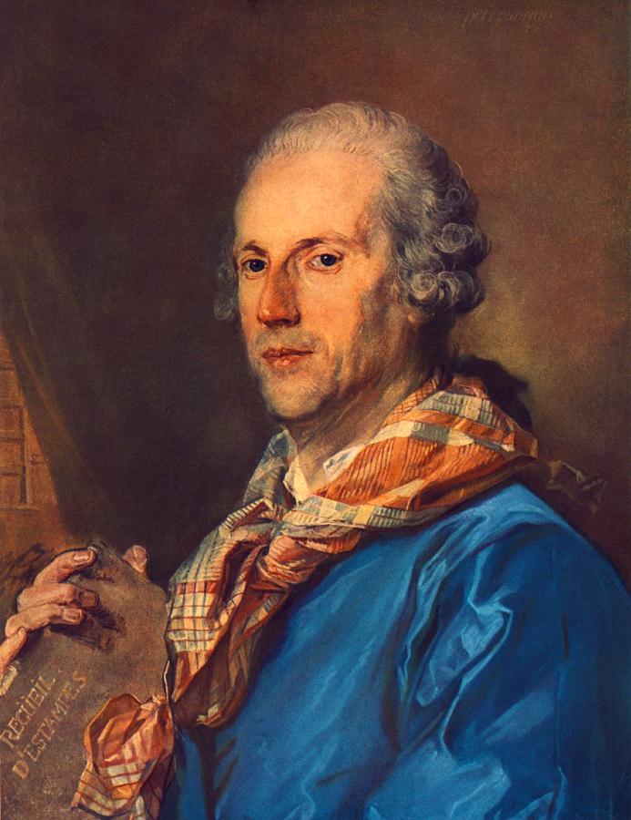 Portrait of Charles le Normant du Coudray af